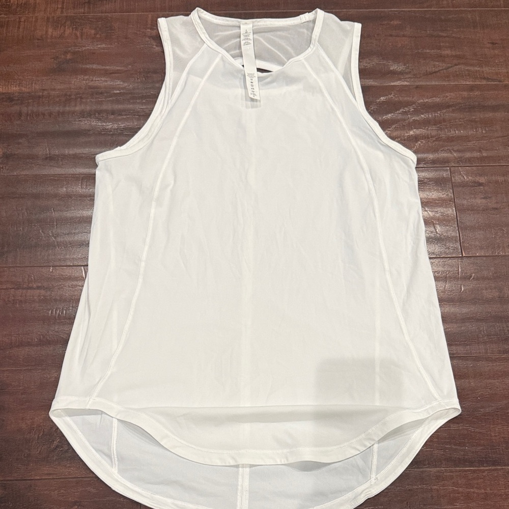 Lululemon Athletica White Tank Top